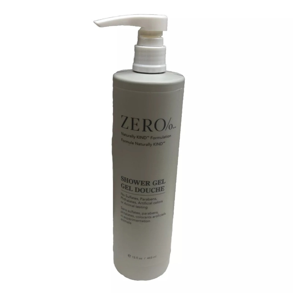 Zero% Naturally KIND Shower Gel - No Sulfates, Parabens, Phthalates